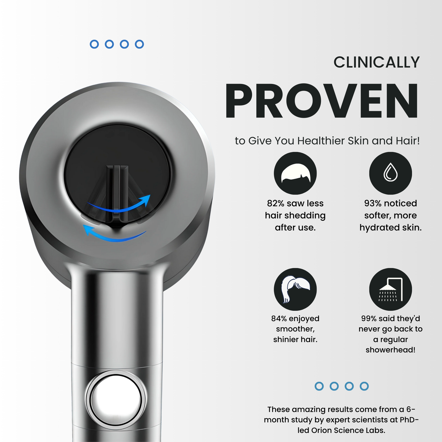 Pure Shower Head - for skin that glows, hair that flows