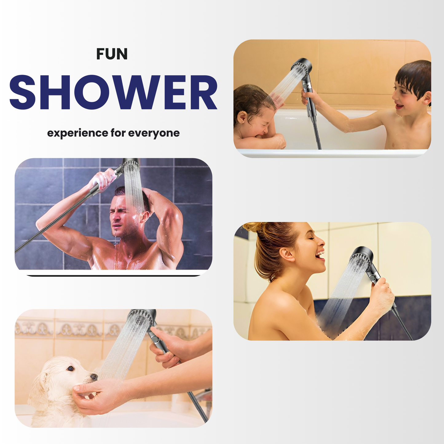 Pure Shower Head - for skin that glows, hair that flows