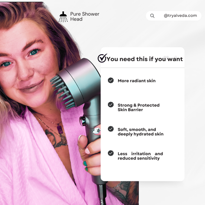 Pure Shower Head - for skin that glows, hair that flows