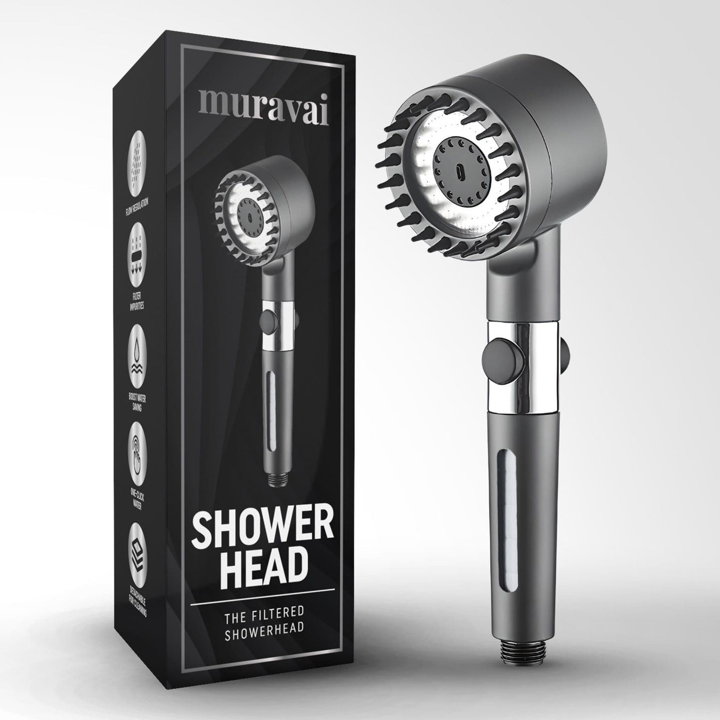 Pure Shower Head - for skin that glows, hair that flows